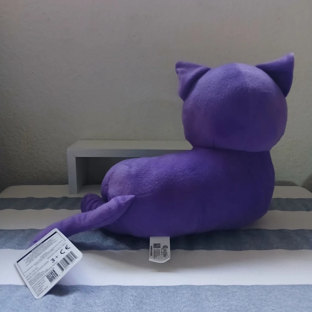 Purple Cat Plush Toy